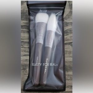 💎 Beauty For Real Face Brush Duo Set New Sealed